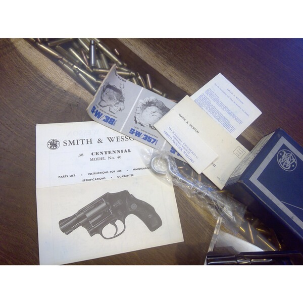 Revolver Smith&Wesson 40 Centennial Kal.38Secial gebraucht