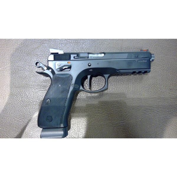 Pistole CZ 75 SP 01 Shadow im Kaliber 9mmLuger gebraucht