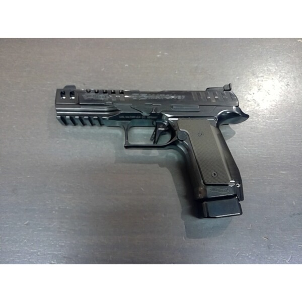 Pistole Walther Q5 Match SF Black Diamond im Kaliber 9mmLuger gebraucht