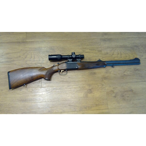 Bockdoppelbüchse Merkel B3 Black Kal.:9,3x74R,Zfr. Steiner Ranger 6 1-6x24 Abs. 4 LP, gebraucht