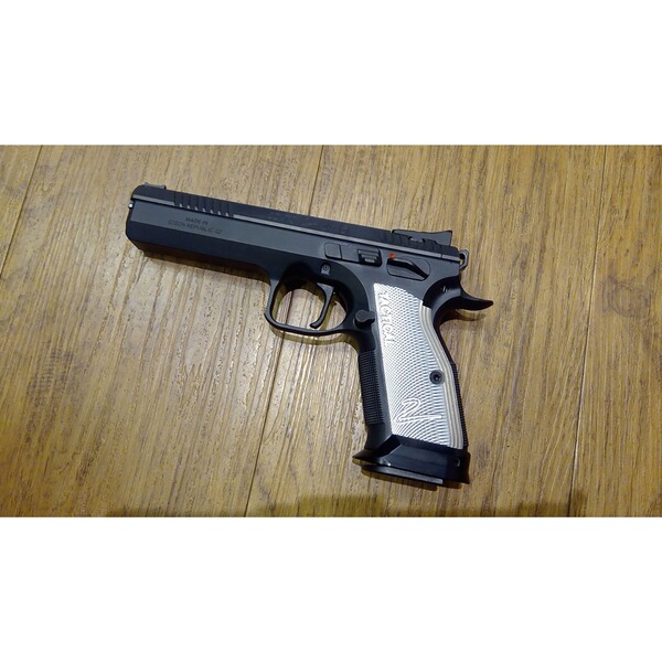 Pistole CZ75 TS 2 Silver im Kaliber 9mmLuger gebraucht
