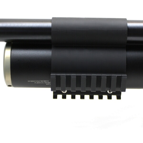 AEA Zeus Tankklemme 75mm mit 3x Picatinny, Bottle Clamp, Zubehör W236