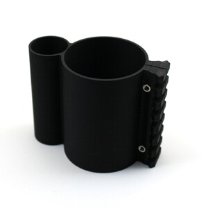 AEA Zeus Tankklemme 75mm mit 1x Picatinny, Bottle Clamp, Zubehör W235