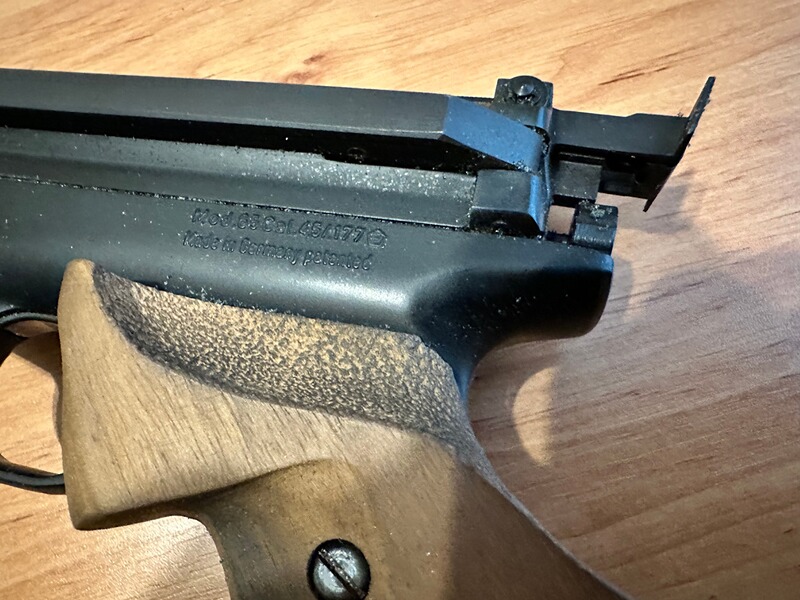 Duell-/Sport Luftpistole Mod.65 Cal.4,5/177