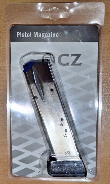 CZ Shadow 2 Original Magazin vernickelt 9mm Luger & .40 S&W