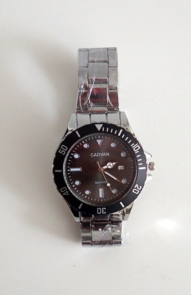 Armbanduhr, Herren, Edelstahl, Cadvan, neu + OVP