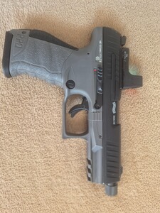 Walther PPQ M2 Q4 TAC 4,5mm Diabolo (Co2) inkl. Red Dot – Top Zustand!