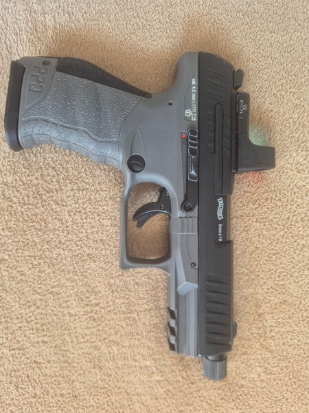 Walther PPQ M2 Q4 TAC 4,5mm Diabolo (Co2) inkl. Red Dot – Top Zustand!