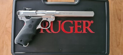 RUGER Mark IV Competition 6,88" mit Vollquartsen Abzug