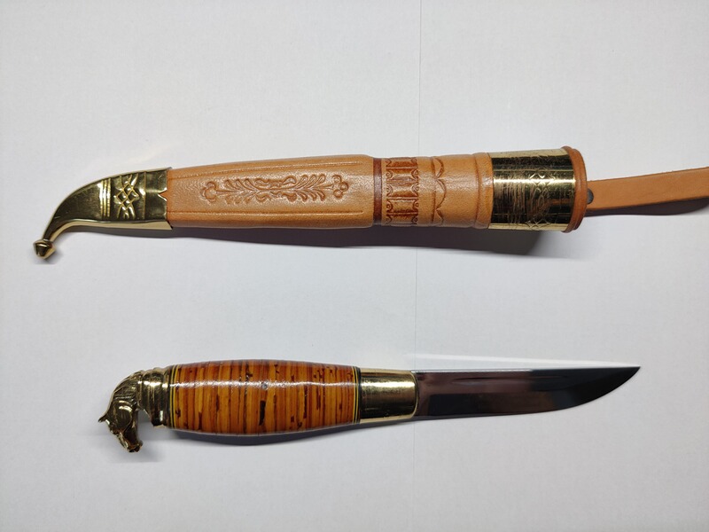Finland Knife Vintage Hand Made – Kari Ramakko