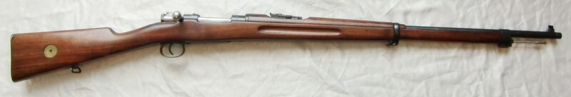 SCHWEDENMAUSER, MOD. M96 VON 1909, Kal. 6,5x55, MIT FEINVISIER, EINZELLADER, GUTER ZUSTAND!!