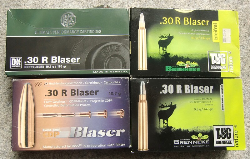 MUNITION: 76 PATRONEN KAL. .30R BLASER, AB LAGER LIEFERBAR!!!