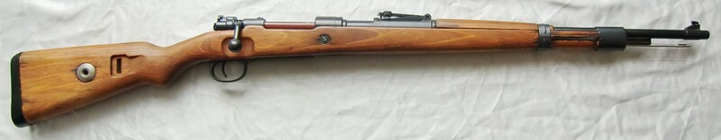 WK II KARABINER, MOD. 98K, HERST.: dot 1944, Kal. 8x57IS, div. ABNAHMEZEICHEN, NUMMERNGLEICH!!