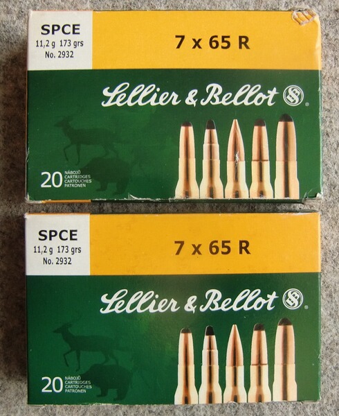 MUNITION: 40 PATRONEN KAL. 7x65R, AB LAGER LIEFERBAR!!!