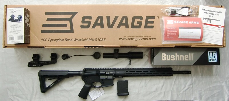 SAVAGE MSR 15 RECON 2.0, Kal. .223 Rem., FREISCHWINGER, 2-STAGE-TRIGGER, INCL. ZUBEHÖRPAKET, NEU!!!