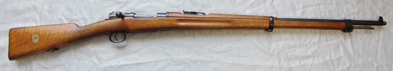 SCHWEDENMAUSER, MOD. M96 VON 1899, Kal. 6,5x55, MIT FEINVISIER, EINZELLADER, GUTER ERHALTEN!!