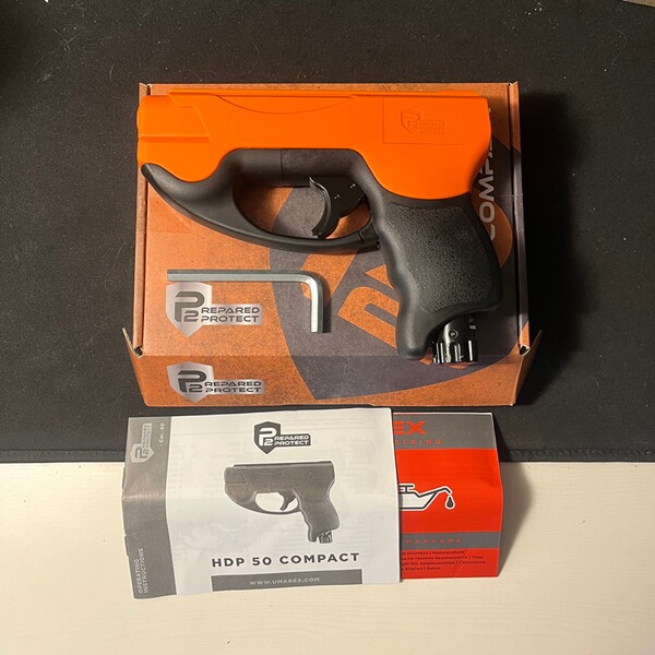 P2P T4E HDP 50 Compact Gen 1, 7,5 Joule, Detent leicht gequetscht, inkl. 6x 8g co2 Kartuschen