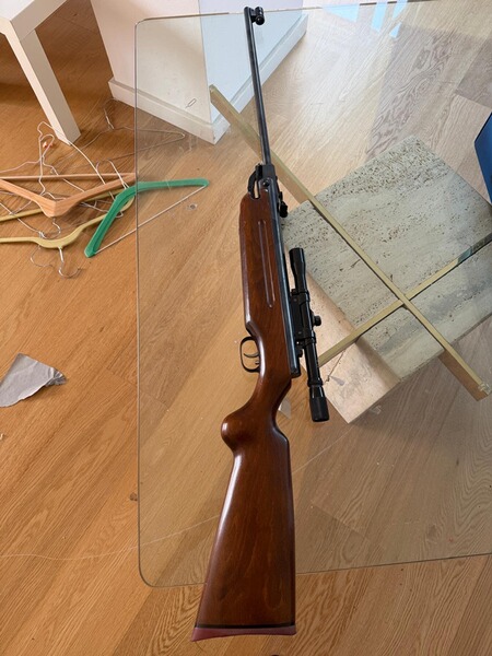 Luftgewehr Weihrauch HW 35 Kal. 4,5mm mit Diana Zielfernrohr 4x20 – Klassiker mit F-Zeichen