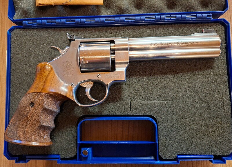 S&W 627 Target Champion im Kaliber .357Mag. mit 6“ LL von Merkle Tuning
