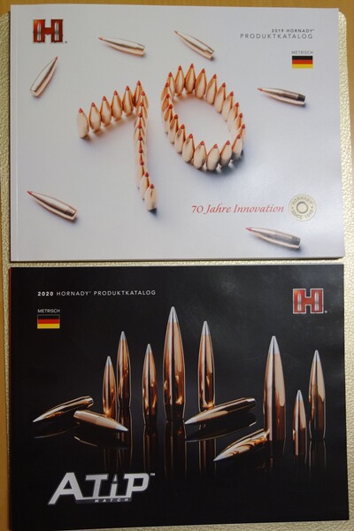 Hornady 2019 und 2020 Katalog