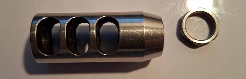 3 Kammern Mündungsbremse Mündungsfeuerdämpfer