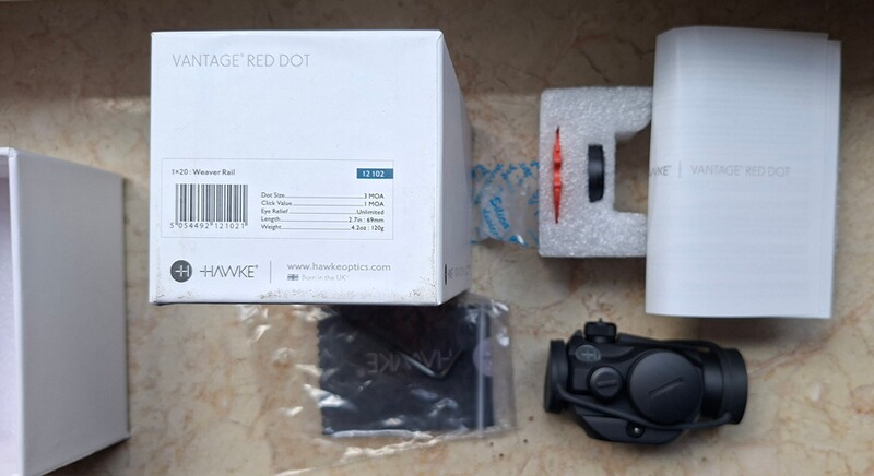 Hawke Vantage Red Dot 1X20