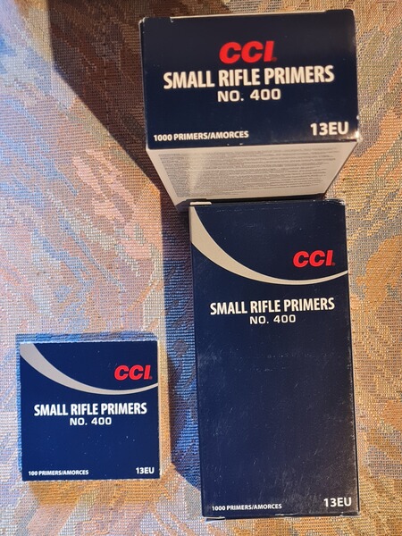 Zündhütchen CCI 400 Small Rifel