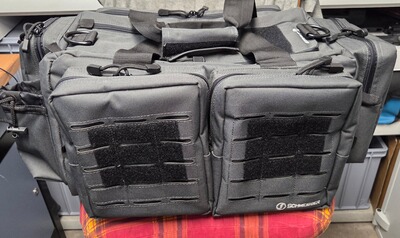 Schmeisser Range Bag, Farbe Grau, Neu