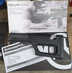 MAGPUL PRS Lite Festschaft, AR15 + AR10, Schwarz, Mil-Spec