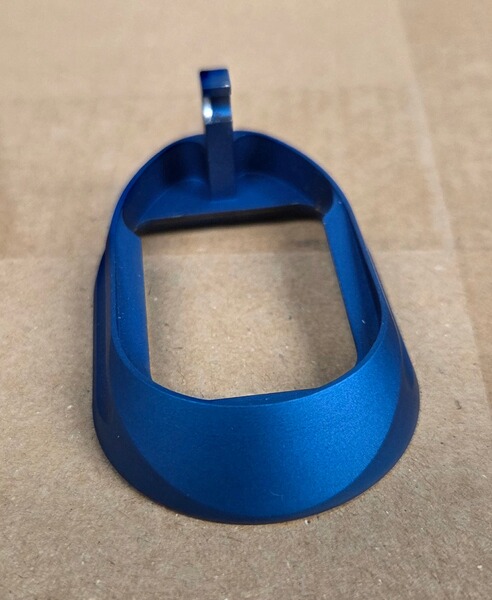 Walther PPQ Alu Jetfunnel für Q4, Q5, SF in blau neuwertig