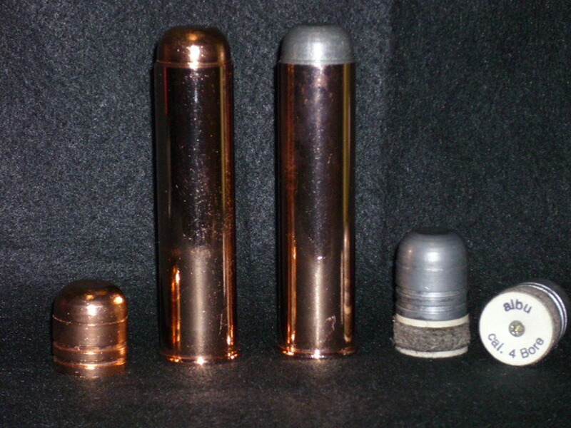cal.4 Bore Rifle Bullet