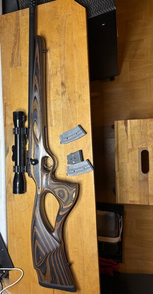 CZ 457 Thumbhole 22 lt. Repetierbüchse mit Lochschaft
