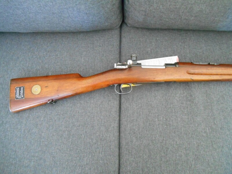 Schweden-Mauser 1896 mit Diopter