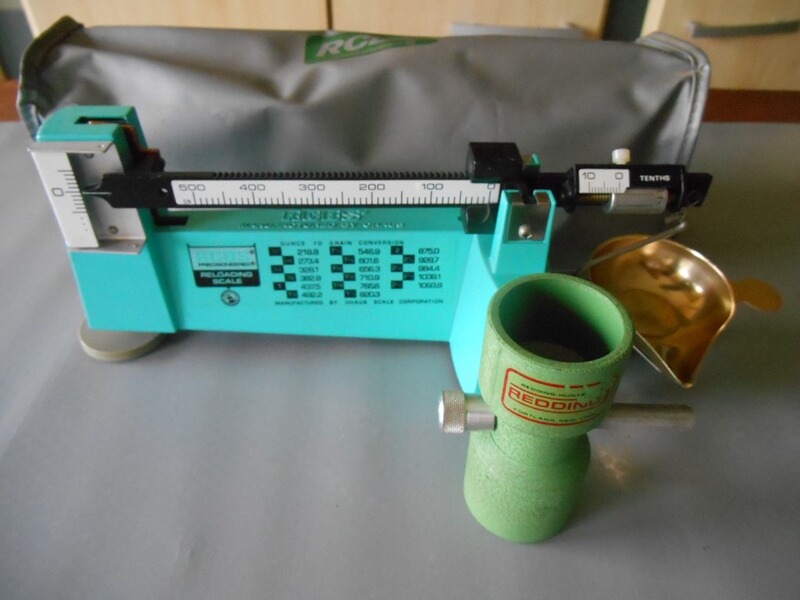 RCBS Pulverwaage 5-10 mit Pulvertröpfler