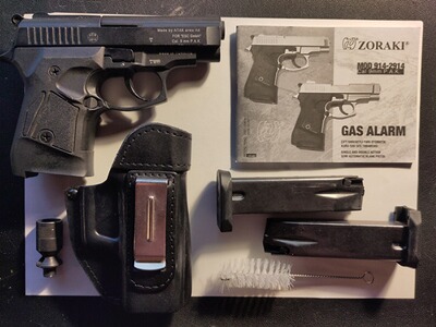 Zoraki MOD 914 (mit Holster und zweitem Magazin)