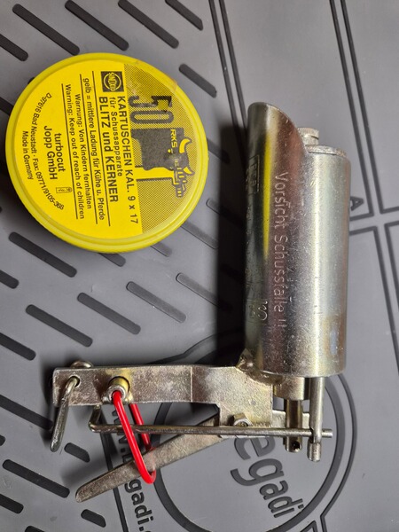 Voss Schussfalle PTB 935 inklusive Kartuschen