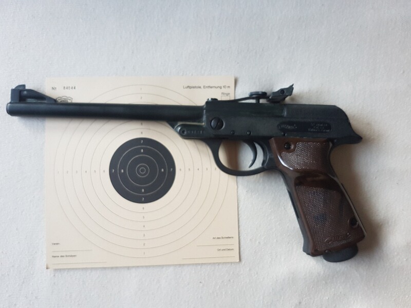 LUFTPISTOLE, Walther, LP Mod.53, Cal.4.5.