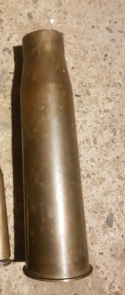 37. 1902 LU .5.6.37 S.F.M. Kanonenhülse