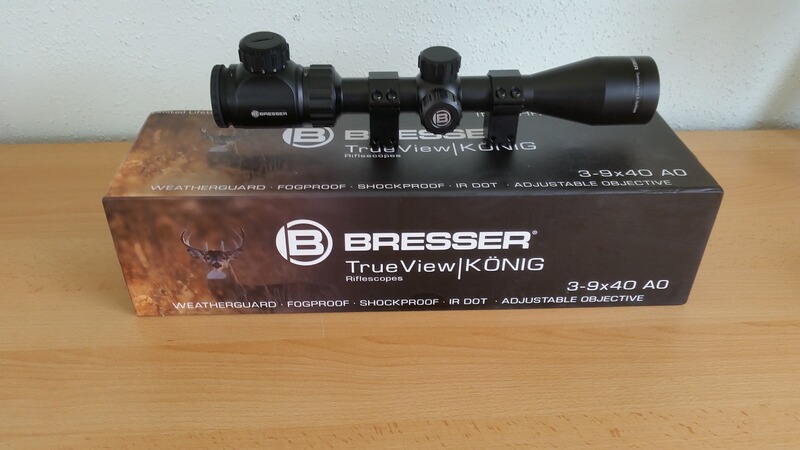 Zielfernrohr Bresser True View / König 3 - 9 x 40 Neu