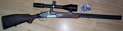 BBF Sauer 54 6,5x57R 16/70 mit Kahles Helia 3-12x56 Abs. 4 Leuchtpunkt + Montage für 42er ZF
