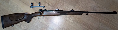 Repetierbüchse 98er 8x57IS Linksschaft 30mm Schwenkmontage