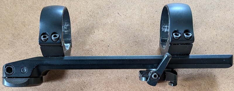 Steyr Schwenkmontage von MAK mit 30mm Ringen