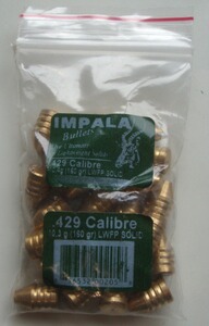 Geschosse Wiederlader .429 *bleifrei* Impala