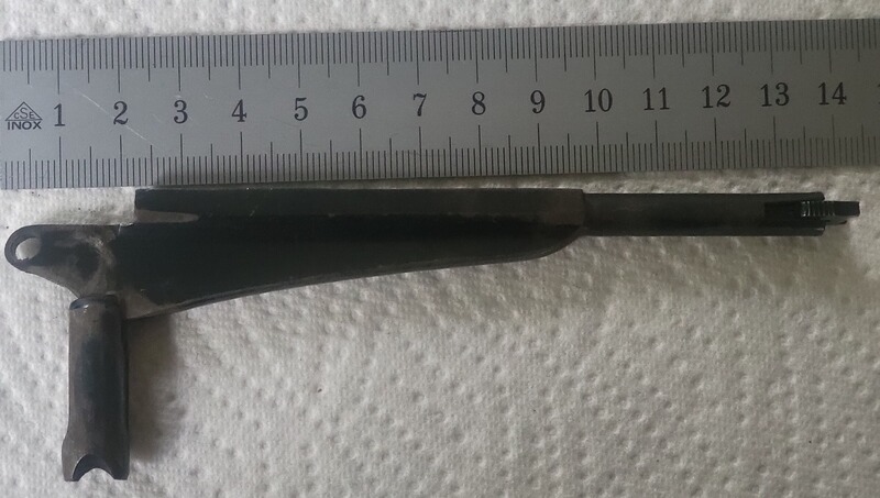 Remington Vorderladertrommelarretierung mit Geschoss Setzstempel