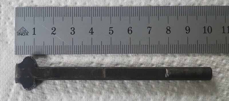 Vorderlader Remington Trommelachse
