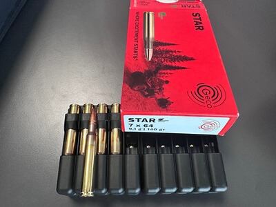 Geco 7x64 Geco STAR 9,1g/140grs. 15 Schuss