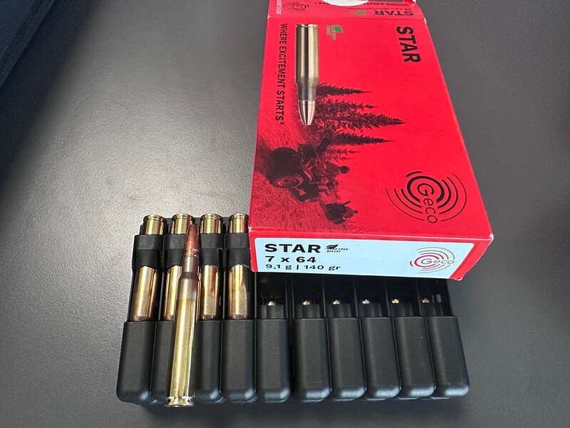 Geco 7x64 Geco STAR 9,1g/140grs. 15 Schuss