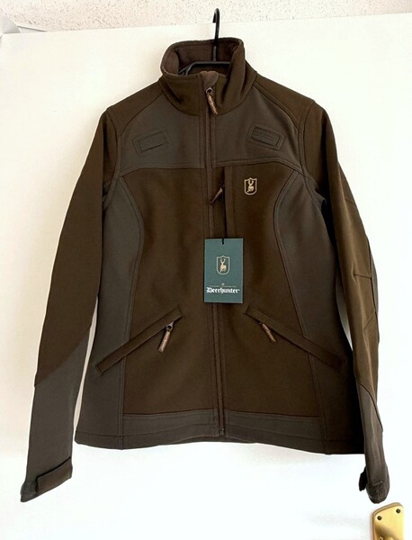 Deerhunter Damen Softshelljacke Roja 36 S Khaki fallen leaf NEU!!