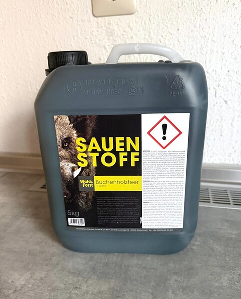 Wald & Forst Buchenholzteer Sauenstoff, 5 kg Kanister NEU & OVP