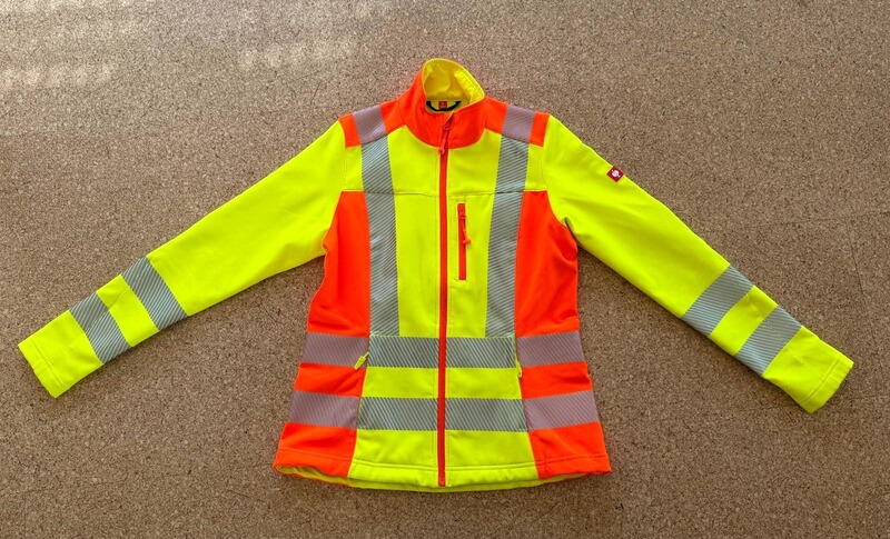 Engelbert STRAUSS Warnschutz Softsheljacke softlight motion Damen Gr. S NEU